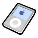 ipod,nano,silver icon