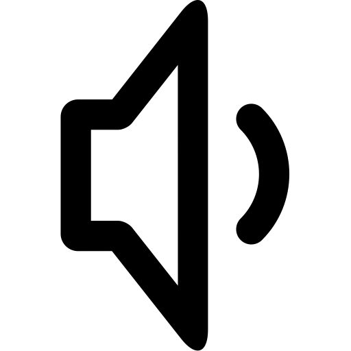 Volume Low svg vector icon