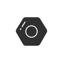 general settings, notification, pinterest, settings svg vector icon