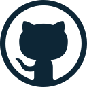 github, logo, social, social network svg vector icon