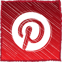 pin, pinterest icon