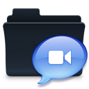 chat,folder,badged,talk,comment,speak icon