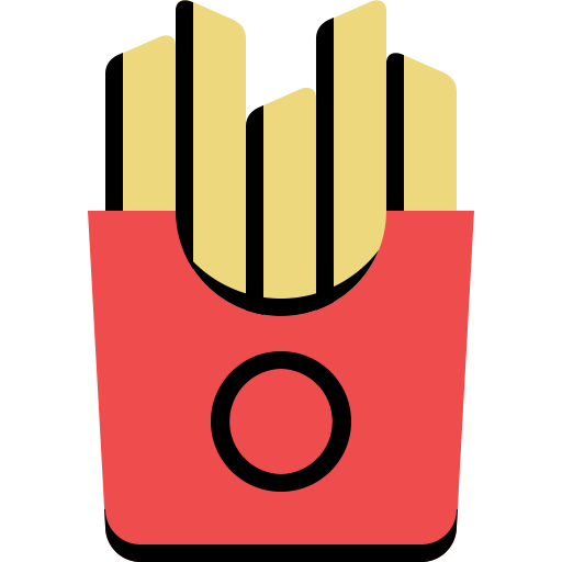 Chips svg vector icon