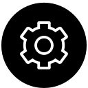cog, options, setting, settings, wheel svg vector icon