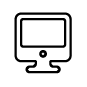 control, monitor, settings, system icon