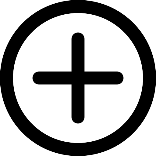 Plus Circle O svg vector icon
