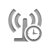 antenna,clock icon