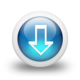 glossy,blue,orb icon