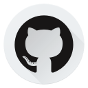 communication, github, logo, media, network, social svg vector icon
