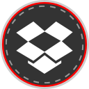 box, drop, media, online, social svg vector icon