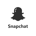 ghost, logo, snapchat logo, website svg vector icon