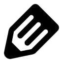 edit, pencil, write svg vector icon