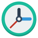 clock svg vector icon