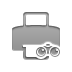 printer,binoculars icon