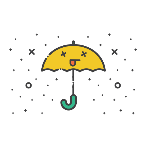 Umbrella svg vector icon