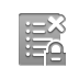 black,list,lock icon