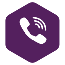 media, social, viber svg vector icon