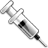 drug, injection, virus icon