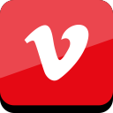 connect, media, online, social, vimeo svg vector icon