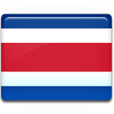 costa, flag, rica icon