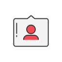 instagram, notification, tag, tagged photo svg vector icon