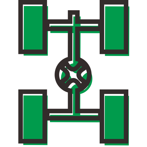 Differential Lock Switch svg vector icon