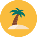 beach svg vector icon