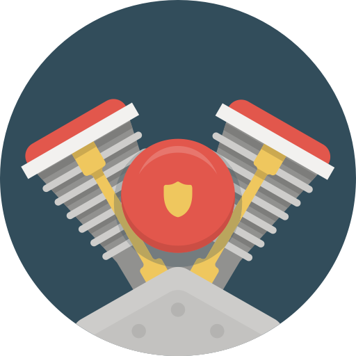 Engine svg vector icon