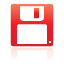 disk, floppy, red icon