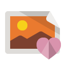 image,heart icon