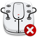 file,server,disconnected,paper,document icon