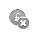 coin,pound,close icon