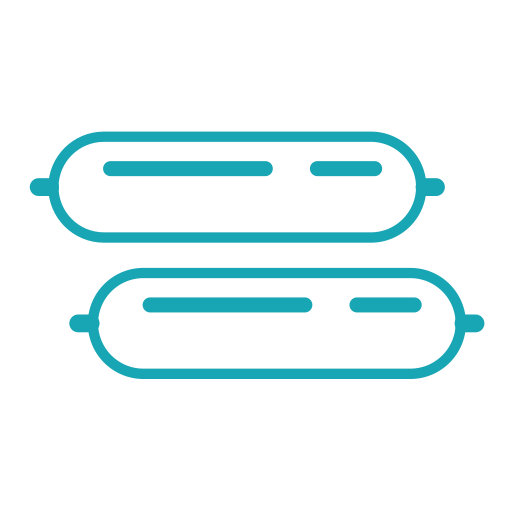Sausage svg vector icon