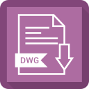 document, dwg, extension, file, system svg vector icon
