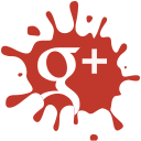 social,media,blot,set,google icon