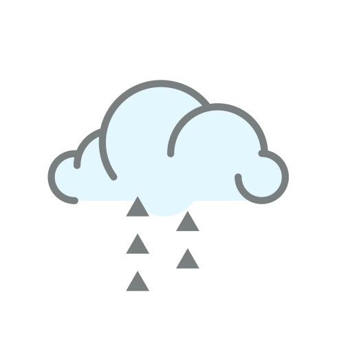 Hail svg vector icon