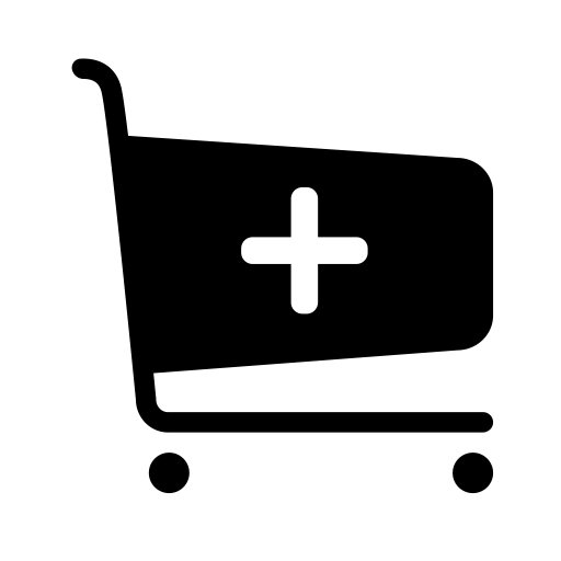 Shop+ svg vector icon