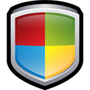 center, security, shield, windows icon