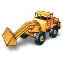 hatra, shovel, tractor icon