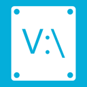 v icon