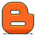 blogger, internet, media, network, online, social svg vector icon