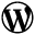 wordpress icon