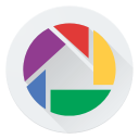 communication, logo, media, picasa, share, social svg vector icon