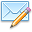 email,edit,write,writing,mail,message,letter,envelop icon