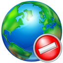 cancel, world icon