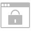 app, lock icon