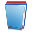 folder,library,alt icon