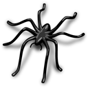 plastic,spider icon