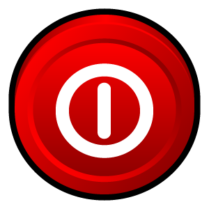 window,turn,off,badge icon