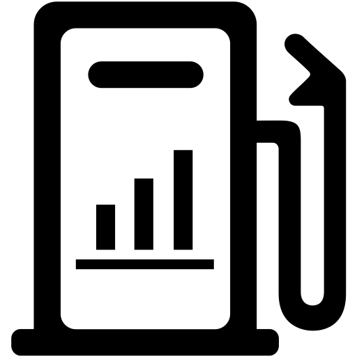 Vehicle Refueling Statistics svg vector icon